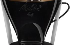 MELITTA Porte-filtre à café 1x6 - Noir