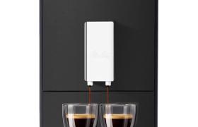 Melitta, Solo Noir Mat, E950-544, Machine a Cafe et Expresso Automatique avec Broyeur a Grains, Compacte et Simple a Utiliser