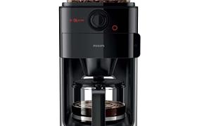 Philips Machine à Café Filtre avec Broyeur à Grains - Verseuse en Verre de 1.2 L, Jusqu'à 12 Tasses, Noir/Métal (HD7767/00) Philips Machine à Café Filtre avec Broyeur à Grains - Verseuse en Verre de 1.2 L, Jusqu'à 12 Tasses, Noir/Métal (HD7767/00)
