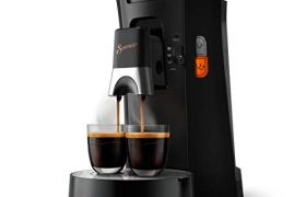 Philips Senseo Select CSA240/60 Machine à café à dosettes – Sélection de l'épaisseur du café Plus, fonction mémo, en plastique recyclé, noir Philips Senseo Select CSA240/60 Machine à café à dosettes – Sélection de l'épaisseur du café Plus, fonction mémo, en plastique recyclé, noir