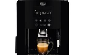 Robot cafe full auto 15bars broyeur metal 260gr 2mugs 1,7l lcd 2 favori   yy3074fd