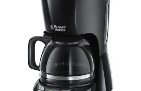 Russell Hobbs Machine à Café, Cafetière Filtre 1,25L, Grande Capacité - Noir 22620-56 Texture