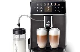Saeco GranAroma Machine Expresso - Café à Grain - 14 Spécialités de Café, Écran Couleur Intuitif, 4 Profils Utilisateur, Broyeur en Céramique (SM6580/10)