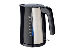 Bouilloire électrique Melitta Look Aqua II - Noir Inox - 1,7L - 2400W - Socle 360°