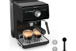 Cafetera Espresso Krups Authentic XP381810 2L 15 Bares con vaporera y control manual Cafetera Espresso Krups Authentic XP381810 2L 15 Bares con vaporera y control manual