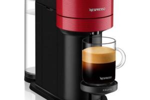 Cafetière à dosette ou capsule Krups NESPRESSO VERTUO NEXT ROUGE YY4296FD