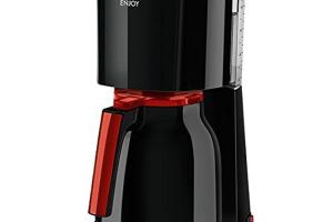 CAFETIÈRE ENJOY II THERM NOIR/ROUGE CAFETIÈRE ENJOY II THERM NOIR/ROUGE