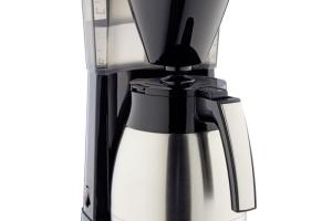 Cafétière filtre MELITTA Easy Top Therm II Steel - Noir - Capacité 10 tasses (1,25 L) - Porte-filtre compatible lave-vaisselle Cafétière filtre MELITTA Easy Top Therm II Steel - Noir - Capacité 10 tasses (1,25 L) - Porte-filtre compatible lave-vaisselle