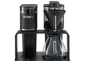 Cafetière filtre Melitta Epos 1024-01 1515 W Noir et Argent