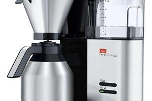 Cafetière filtre programmable Melitta Aroma Elegance Therm 1012-04, 1000 W Noir/Acier Cafetière filtre programmable Melitta Aroma Elegance Therm 1012-04, 1000 W Noir/Acier
