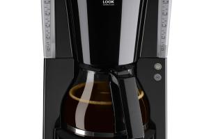 CAFETIERE LOOK IV SELECTION NOIR/ACIER BROSSE