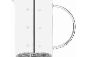 Cafetière à piston MELITTA Standard 9 tasses - Compatible Café moulu - Réservoir deau amovible - Programmable