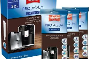 Cartouche filtrante Melitta Pro Aqua pour machines à café automatiques - 3 cartouches - Prévention du calcaire Cartouche filtrante Melitta Pro Aqua pour machines à café automatiques - 3 cartouches - Prévention du calcaire