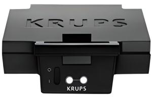 Croque-monsieur Krups F DK4 51 - 850 W - noir mat Croque-monsieur Krups F DK4 51 - 850 W - noir mat