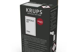 Détartrant pour machine expresso - KRUPS - Pièce dorigine constructeur - Lot de 2 sachets - 40 g - Blanc