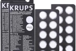 Détartrant Tablettes de nettoyage Krups xS3000 (2 paquets)