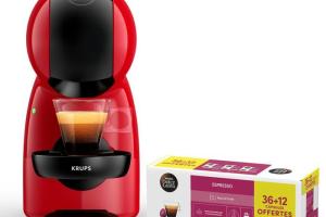Dolce Gusto KRUPS YY5836FD PLUS 48 Capsule Espresso Offert