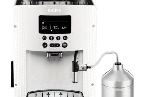 Expresso avec broyeur Krups EA816170R Essential 1450 W Blanc Expresso avec broyeur Krups EA816170R Essential 1450 W Blanc