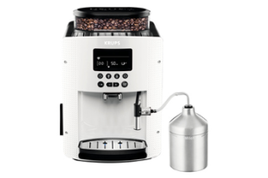 Expresso avec broyeur Krups YY4384FD Essential Blanc/ Noir