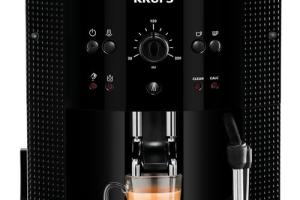 Expresso avec broyeur Krups YY4540FD Essential 1450 W Noir avec 450 g café en grains Starbucks Expresso avec broyeur Krups YY4540FD Essential 1450 W Noir avec 450 g café en grains Starbucks