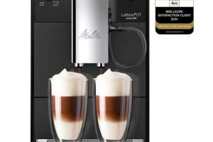 Expresso avec broyeur Melitta LATTICIA ONE TOUCH F300-100 NOIR MAT Expresso avec broyeur Melitta LATTICIA ONE TOUCH F300-100 NOIR MAT
