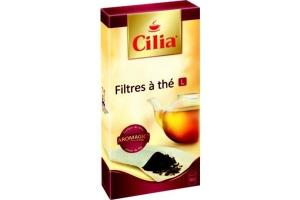 Filtre à thé - MELITTA - CILIA - Taille L - Jetable - Papier - Plus de 15 tasses
