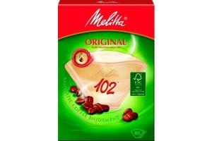 Filtres à café - MELITTA - 102 filtres - Brun - 80 unités - Pour adultes Filtres à café - MELITTA - 102 filtres - Brun - 80 unités - Pour adultes