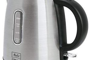 Kettle Melitta Melitta Prime Aqua Mini Top Eu Silver Plastic 2200 W 1 L