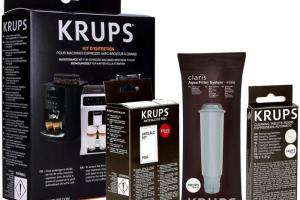 Kit d'entretien d'origine Krups XS53001 pour machine à café Kit d'entretien d'origine Krups XS53001 pour machine à café