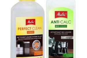 Kit entretien cafetière - Melitta - Perfect Clean Liquid et AntiCalc Bio Liquid - Nettoyage et détartrage éco Kit entretien cafetière - Melitta - Perfect Clean Liquid et AntiCalc Bio Liquid - Nettoyage et détartrage éco