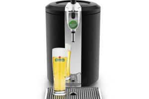 Krups - Beertender VB450E10 Compact Machine biere pression, Compatible fûts de 5 l, Température parfaite, Biere fraîche et mou Krups - Beertender VB450E10 Compact Machine biere pression, Compatible fûts de 5 l, Température parfaite, Biere fraîche et mou