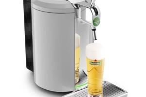 KRUPS Beertender® Compact Machine à bière pression, Compatible fûts de 5L, Température parfaite, Bière fraîche et mousseuse VB452E10