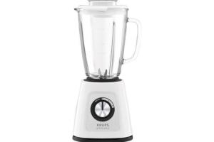 Krups Blendforce+ KB435110 Bol mixeur blender 1.75 litres 800 Watt blanc