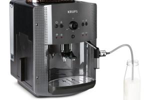 KRUPS Broyeur à café grains + accessoire lait 2 espressos Nettoyage automatique EA810BF1 KRUPS Broyeur à café grains + accessoire lait 2 espressos Nettoyage automatique EA810BF1