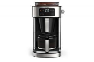 Krups – Cafetière Filtre Km760d – 1000w – 10 Tasses – Argent – Machine À Café Filtre Pour Café Moulu