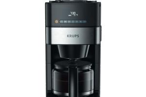 Krups Cafetière filtre programmable café grains ou loulu écran digital KM832810 Krups Cafetière filtre programmable café grains ou loulu écran digital KM832810