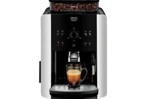Krups EA8118, Autonome, 1,6 L, Café en grains, Broyeur intégré, Noir