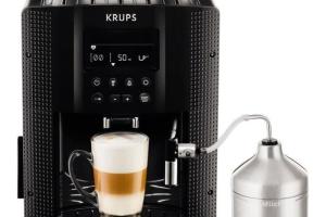 KRUPS EA816031 Machine espresso Essential Full Auto avec broyeur - Ecran LCD - Mousseur à lait intégré - Noire KRUPS EA816031 Machine espresso Essential Full Auto avec broyeur - Ecran LCD - Mousseur à lait intégré - Noire