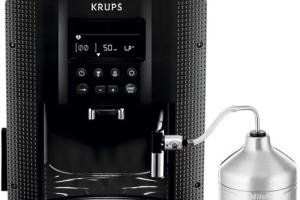 Krups Essential EA816031 - Machine à café automatique - 15 bar - noir Krups Essential EA816031 - Machine à café automatique - 15 bar - noir