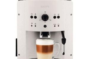 KRUPS - Expresso broyeur - 1450W - réservoir amovible 1.7 L - capacité 260g - Essential - blanc -EA810570 KRUPS - Expresso broyeur - 1450W - réservoir amovible 1.7 L - capacité 260g - Essential - blanc -EA810570