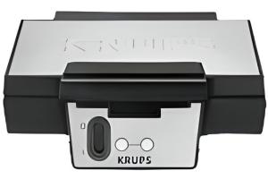 Krups F DK2 51 - Gaufrier - 850 W - noir-inox