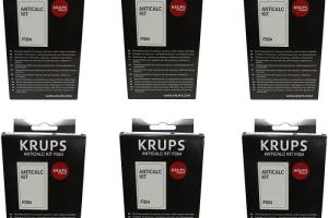 Krups F054 Lot de 6 sachets de poudre détartrante 2 sachets de 40 g 244 Krups F054 Lot de 6 sachets de poudre détartrante 2 sachets de 40 g 244