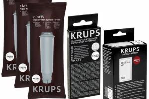 KRUPS Kit pour machines à espresso 3x le filtre F088, de tablettes de nettoyage XS3000 et du kit de détartrage Anticalc F054 EA9010 KRUPS Kit pour machines à espresso 3x le filtre F088, de tablettes de nettoyage XS3000 et du kit de détartrage Anticalc F054 EA9010