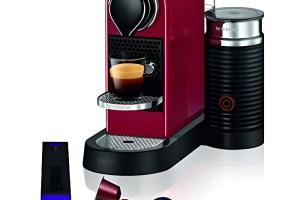 Krups Nespresso machine à café Machine à expresso autonome CITIZ & MILK rouge