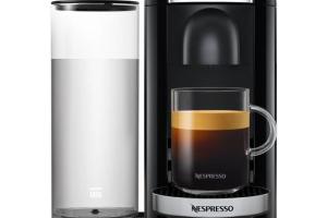 KRUPS NESPRESSO YY2779FD Vertuo Plus Machine à café Expresso Nespresso, Cafetière Expresso, 1,8 L, 5 tailles de tasses, Noir KRUPS NESPRESSO YY2779FD Vertuo Plus Machine à café Expresso Nespresso, Cafetière Expresso, 1,8 L, 5 tailles de tasses, Noir