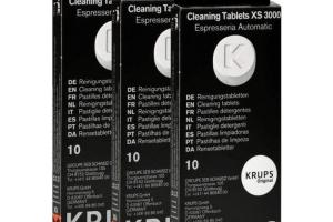 KRUPS pastilles détergentes xS3000 3 KRUPS pastilles détergentes xS3000 3