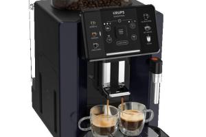 KRUPS Sensation C50 Machine à café à grains Interface tactile Buse manuelle Cappuccino Fabriqué en France EA910B10 KRUPS Sensation C50 Machine à café à grains Interface tactile Buse manuelle Cappuccino Fabriqué en France EA910B10