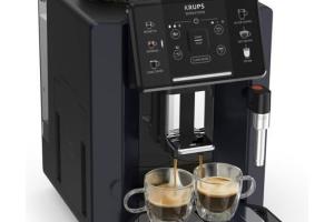 KRUPS Sensation C50 Machine à café à grains, Interface tactile, Nettoyage facile, Buse manuelle, Fabriqué en France, EA910B10