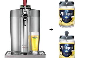 KRUPS VB700E00 Beertender Beertender Loft + 2 fûts Affligem KRUPS VB700E00 Beertender Beertender Loft + 2 fûts Affligem