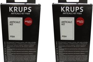 Lot de 2 boîtes de détartrants pour Cafetière Krups F054001B